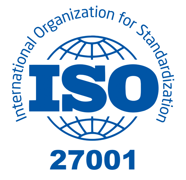 ISO/IEC 27001 Information Security Management System certification badge